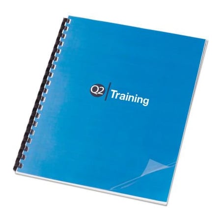 Acco Swingline GBC Clear View Presentation Binding System Cover, 11 x 8-1/2, Clear, 100/Box 2020025